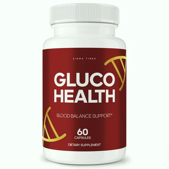 Gluco Health blood sugar pressure and cholesterol support capsules